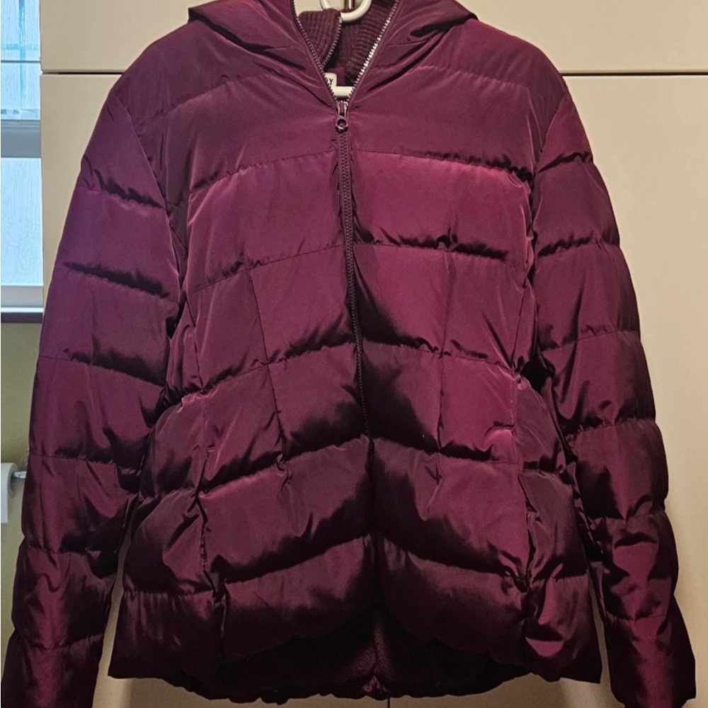 Old Navy Deep Purple Puffer Jacket